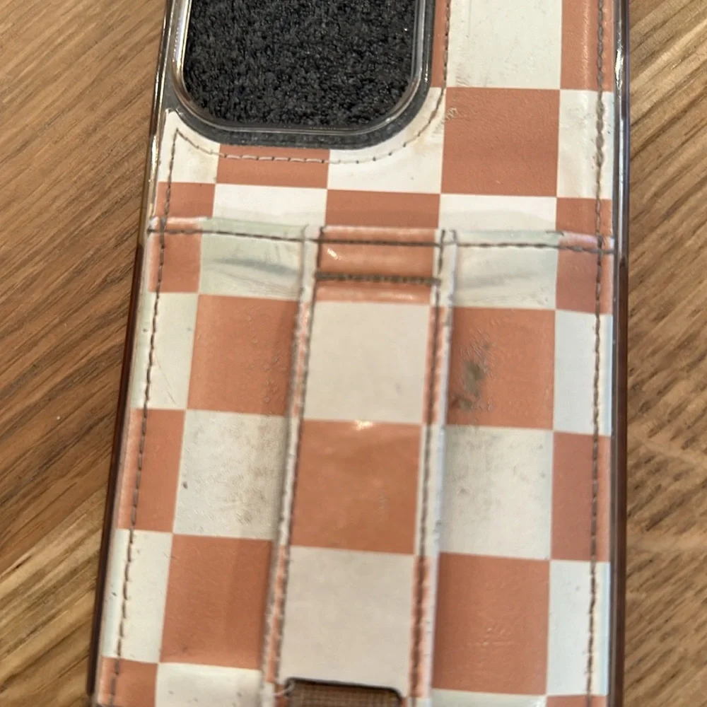 Walli Ohone case! I phone 14 pro max. Has wear but still works great!